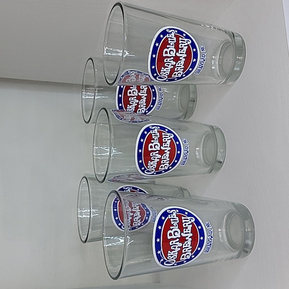 Set of 5 Oscar Blues Brewery Pint Glasses - Picture 1 of 7